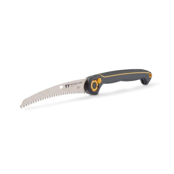 Woodland Tools Woodland Tools Duralight 11.8 in. High Carbon Steel Serrated Folding Pruning Saw 06-5003-100 - main
